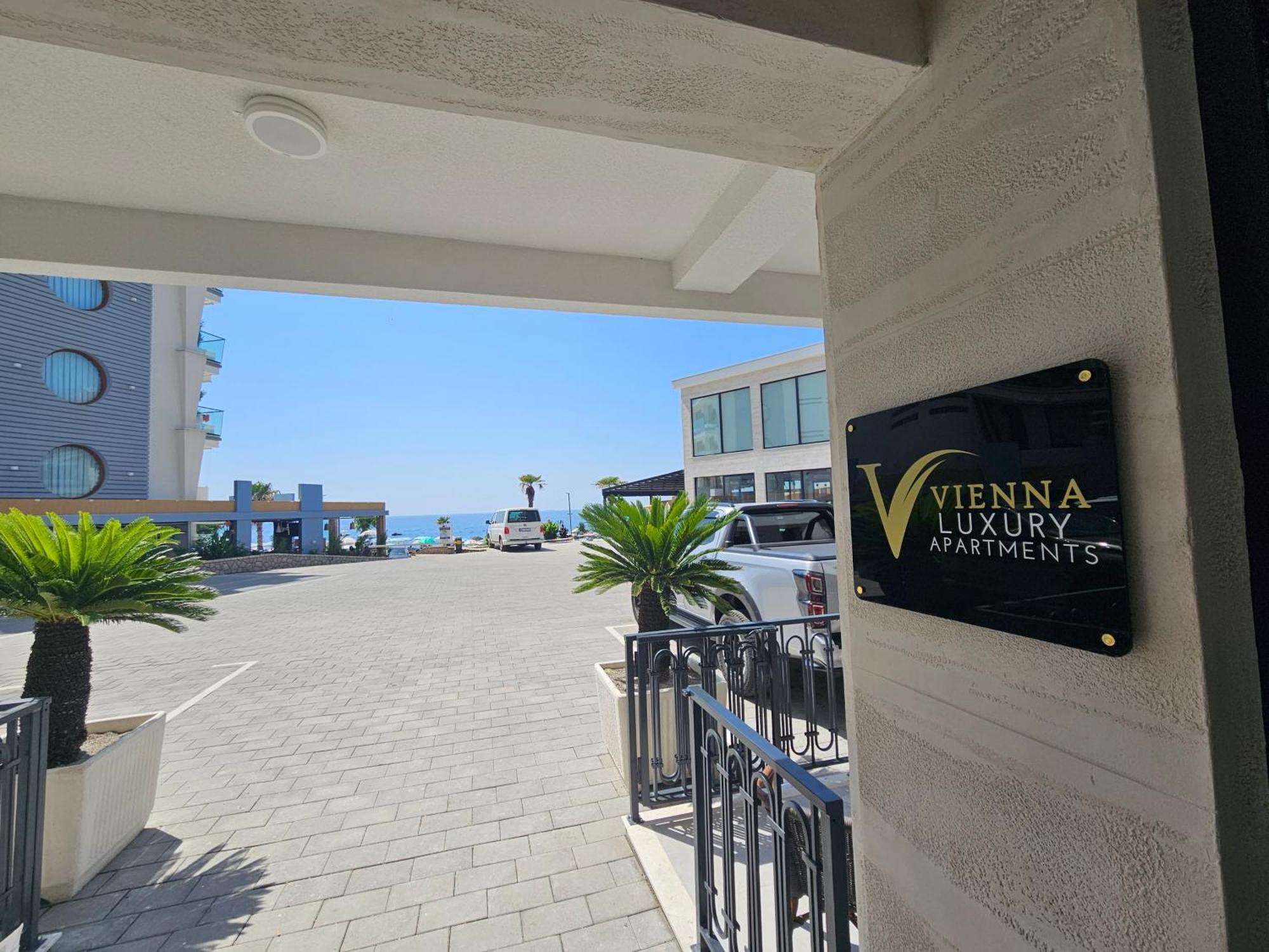 Vienna Luxury Apartments Dobra Voda Eksteriør bilde